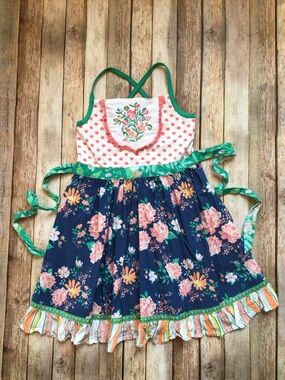 Wildflowers Daydream Believer Embroidered Floral Dress